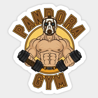 Pandora Gym Sticker